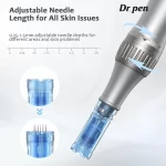 Dr. Pen M8S Ultima Mezoterapia Mikroigłowa Regulowana długość igły
