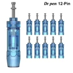 12-igła Mikroigłowe Kartridż ᐅ Dr. Pen A11, A9, M8S (10PCS)