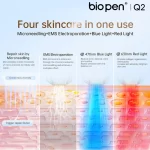 Dr Pen Bio Pen Q2 3w1 mezoterapia mikroigłowa MTS / EMS / LED