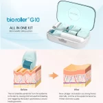 dr. pen bio roller g10 10-in-1 derma roller kit przed i po