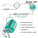 Dr Pen DRS 192 Derma Roller 0.5mm - 3mm