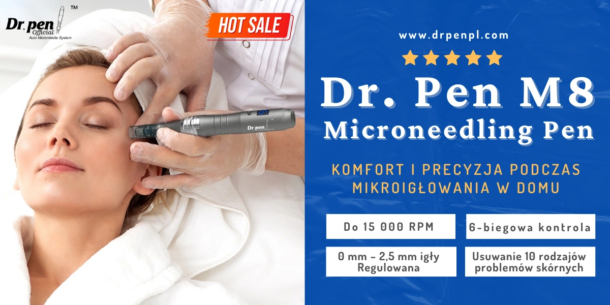 dr pen m8 ultima bezprzewodowy microneedling pen