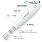 Hydra Pen H2 Serum Infusion Microneedling Pen Właściwości