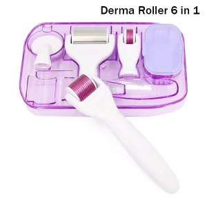 Derma Roller 6 In 1 Na Twarz Ciało Oczy - 300 / 720 / 1200igły